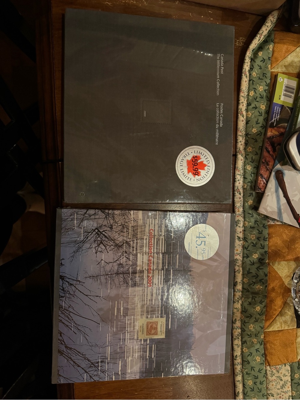 Unopened collection Canada stamp books